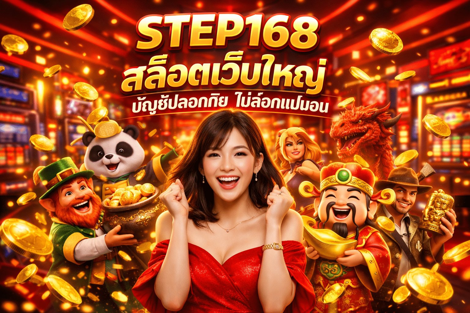 STEP168 สล็อตเว็บใหญ่ บัญชีปลอดภัย ไม่ล็อคแน่นอน